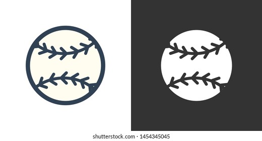Baseball Illustration Symbol Icon Vector
