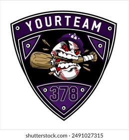 Baseball illustration vector grapic
for logos
background
decal
wall picture
