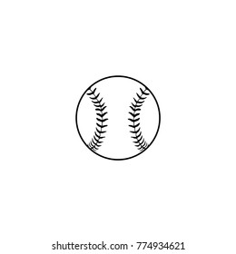 Baseball Illustration vector icon