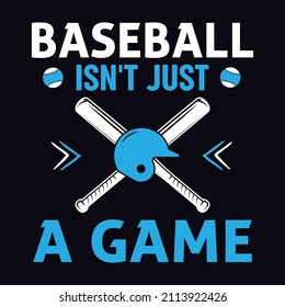 El béisbol no es sólo un juego - Modelo de diseño de camisetas de béisbol