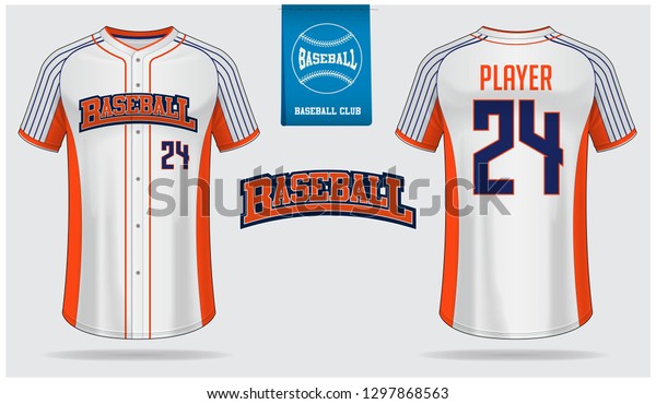 Download Baseball Jersey Raglan Tshirt Sport Template Stock Vector Royalty Free 1297868563 Free Mockups