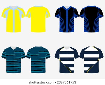 baseball jersey sports templete mockup design