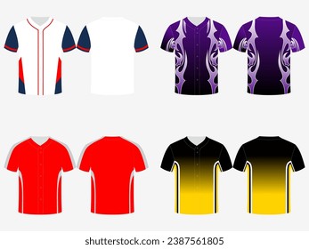 baseball jersey sports templete mockup design