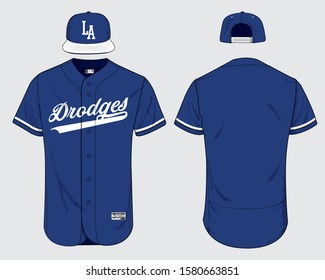 Blank Baseball Jersey Template - Free Vectors & PSDs to Download