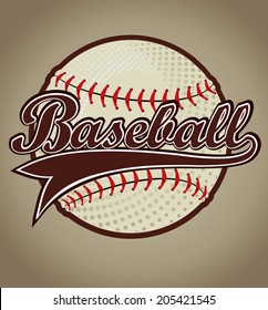 Baseball label