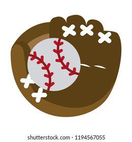 Baseball leather glove