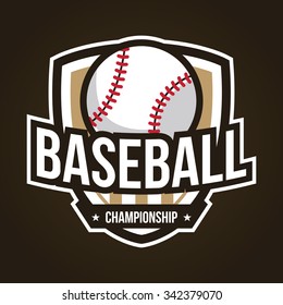 Baseball Logo, American Logo Sport