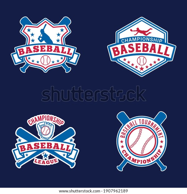 Baseball Logo Badges.\
This design is fully\
vector and editable.