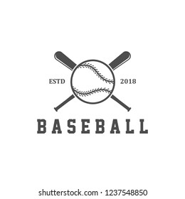 Baseball logo design