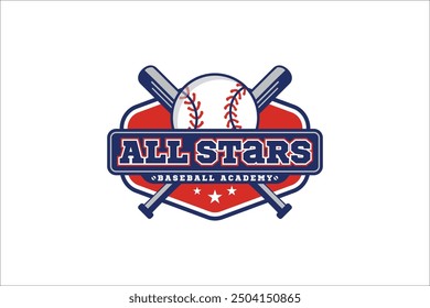 Baseball logo Design Concept.for sports or recreation purpose.