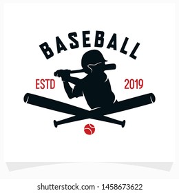 Baseball Logo Design. Emblem Design Template