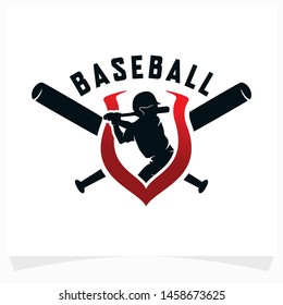 Baseball Logo Design Emblem Design Template Stock Vector (Royalty Free ...