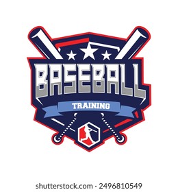 Baseball Logo Design. Sports Baseball Logo Design Vector