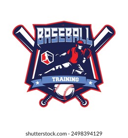 Baseball Logo Design. Sports Baseball Logo Design Vector