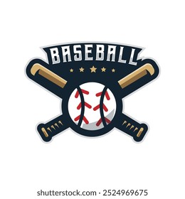 Diseño de logotipos de béisbol para deportes en equipo