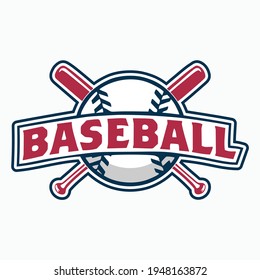 Baseball Logo Design Vector Template
