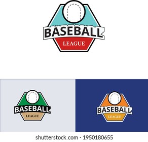 Baseball logo free vector template