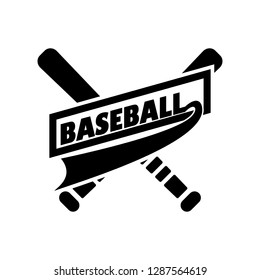 Baseball logo. Sport Icon. Tournament Symbol. Vector Eps 08.