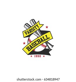 Baseball logo team vector design