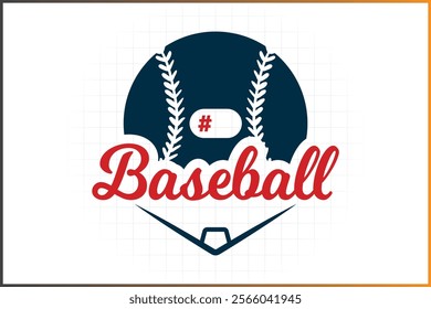 Baseball Logo Template Custom Baseball Logo Mark