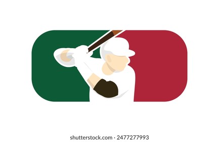 Baseball logo vector, baseball badge rectangle,sport logo,team identity,vector illustration. suitable for use as a sports club or community logo