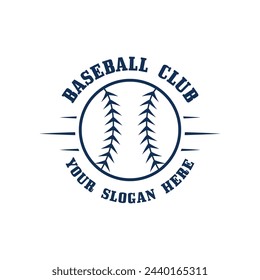 Baseball logo vector, baseball badge,sport logo,team identity,vector illustration. suitable for use as a sports club or community logo