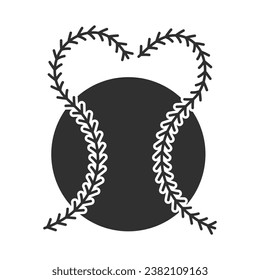 Baseball Love Vector, Sports, Baseball Lover, vector, silhouette, Sports silhouette, Baseball logo, Game vector, Game tournament, Baseball Tournament, typography, Champions league