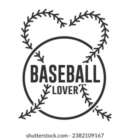 Baseball Love Vector, Sports, Baseball Lover, vector, silhouette, Sports silhouette, Baseball logo, Game vector, Game tournament, Baseball Tournament, typography, Champions league