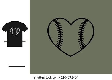 Baseball lover t shirt design