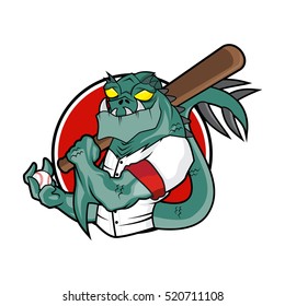 Baseball Mascot - Monster