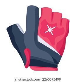 Icono plano de imitación de béisbol con escalabilidad 