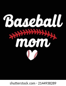 Baseball-Mama-2-BASEBALL-T-SHIRT-DESIGN 