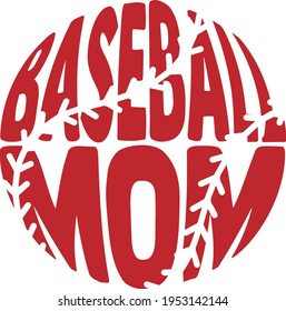 Baseball Mom - Baseball design