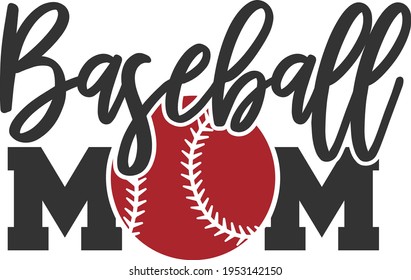 Baseball Mom - Baseball design