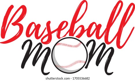 baseball mom mother day printable template 