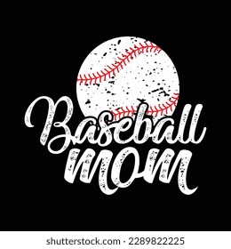 Baseball Mom Shirt, Baseball Vector, Baseball, Mama, Mother's Day Grandma Shirt, Mom Svg Shirt Print Template svg