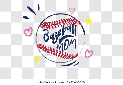 Baseball Mom, Star, Love Baseball Love, Game