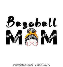 Baseball Mom SVG, Mom SVG,  svg