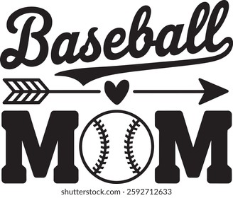 Baseball Mom T shirt Design, Baseball T shirt