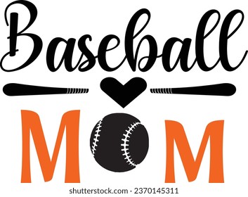 Baseball Mama, das hier auf EPS-Dateien