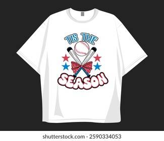 Baseball mom t-shirt design with sport theme, baseball graphic tee for print