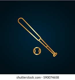 baseball outline icon