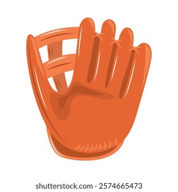 baseball pitcher glove icon isolated