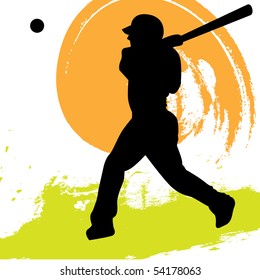 2,227 Baseball player silhouette on field Images, Stock Photos ...