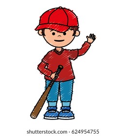 baseball player avatar character