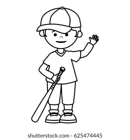 baseball player avatar character