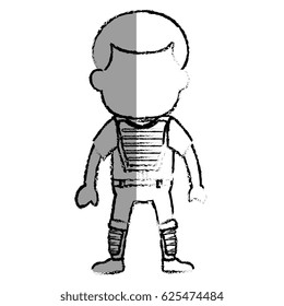baseball player avatar character