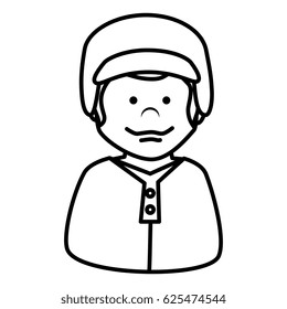 baseball player avatar character