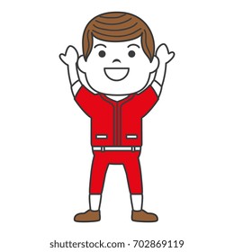 baseball player avatar character