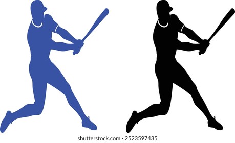 Baseball player. Baseball cap. Baseball sport theme. vector file